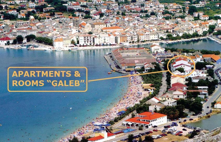 Apartments Galeb Pag - Beach พาก ภายนอก รูปภาพ